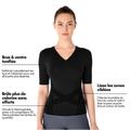 Tee-shirt Luveon Col en V