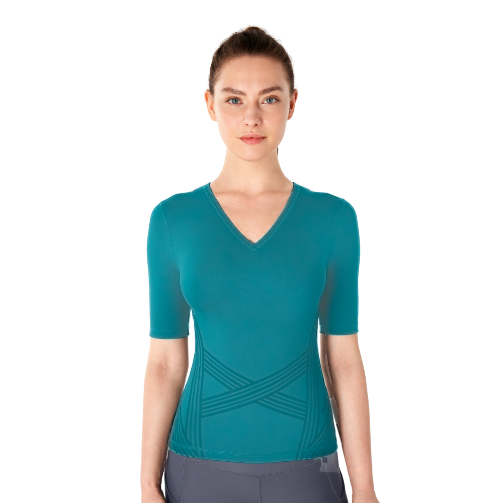Tee-shirt Luveon Col en V